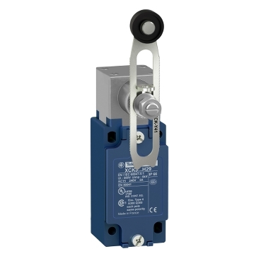 XCKJ10541 | Telemecanique Limit switch, XC Standard, XCKJ, thermoplastic plastic roller lever var. length, 1NC+1 NO, snap, Pg13