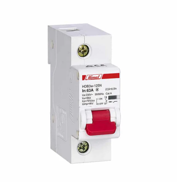 Himel Circuit breaker MCB-1Poles-100 A-10KA
