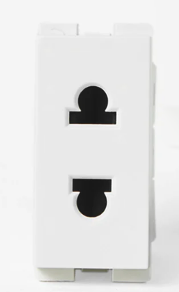 El Sewedy Blue Universal socket 16A white