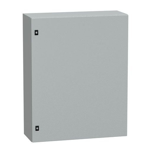 NSYCRN108300 | Schneider Electric Spacial CRN plain door w/o mount.plate. H1000xW800xD300 IP66 IK10 RAL7035..