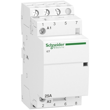 A9C20833 | Contactor iCT - 3 poles - 3 NO - 25 A - 220..240 V AC